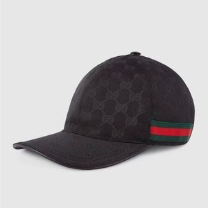 Gucci Original GG Canvas Hat with Web